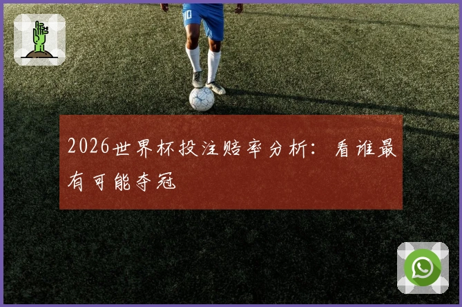2026世界杯投注赔率分析：看谁最有可能夺冠